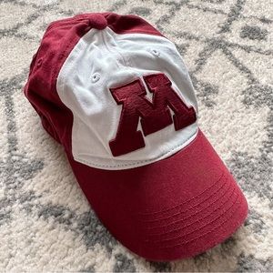 MN Gophers Hat B1G by J America Maroon/Gold One Size Fits Most